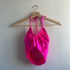 Wild Fable Longline Wrap Halter Bikini Top